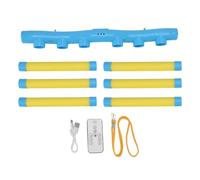 CHICIRIS Catching Sticks Game, Interactive Challenge Toy for Hand Speed, Remote Control, Ideal for Children and Adults, Plastic, EVA, 6pcs Sticks (Blue)