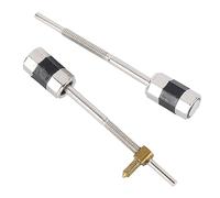 CHICIRIS Cello Bow Screw, Metal Replacement Parts for Cello Bow Maintenance, with 2pcs Different Screws to Adjust String Tightness, for Cellist and Stringed Instruments
