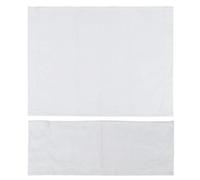 CHICIRIS Chair Canvas Replacement Kit with 2 Sizes Included, Director Chair Cover for Supplies, Daily Use (White)