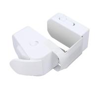 CHICIRIS Child Proof Door Lock for Toddlers, Reliable Security Easy Installation, Portable for Travel Home Apartment, Lightweight White Plastic