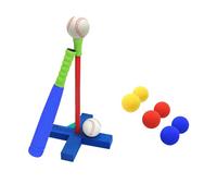 CHICIRIS Children's Baseball Set, Foam Material, Fun Outdoor Baseball Training Toys for Kids with Batting Skills Development