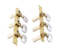CHICIRIS Classic Guitar Corrosic Heads and Oxide Kingy Heads to Replace Old or Dirty Tuning Pencils, with Pearl Buttons for a Beautiful Decoration and 2 -piece Adjustment Key for Classic Acoustic