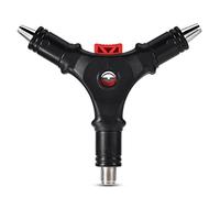 CHICIRIS Coaxial Compression Tool Efficient Cable Stripper for RG59 RG6 Connector F Head Cable Stripping for TV/Satellite Installation Plastic/Stainless Steel Black