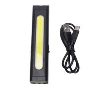 CHICIRIS COB LED Work Light, Aluminum Alloy PC Rechargeable Magnetic Base, 8 Modes Clip Design Light for Camping Automotive Repairs Emergency Power Outages