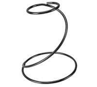 CHICIRIS Coffee Dripper Stand Professional Metal Rustproof for Pour Over Coffee Station At Home Office 16.5x19.5cm (Black)