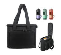 CHICIRIS Coffee Maker Carrying Bag, Shockproof Travel Storage with Thick Padding for K Mini Mate Single Serve Coffee Maker, Accessory Pouch Included
