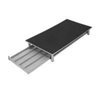 CHICIRIS Coffee Storage Drawers, Coffee Pod Holder, Non Slip Waterproof Coffee Pod Storage, Stackable Utensil Drawer Organiser, Coffee Capsule Holders for 40 Pods Capacity (Grey)