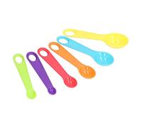CHICIRIS Colorful Measuring Spoon and Cup Set 12Pcs Durable Plastic for Kitchen Cooking Easy Storage