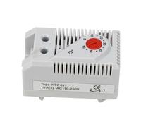 CHICIRIS Compact Electric Mechanical Thermostat Switch, 0-60℃ Temperature Control, Large Data Scale, Easily Adjustable Button, Suitable for Home and Market Use (KTO011)