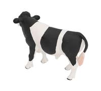 CHICIRIS Cow Sculpture Figure with Shaped Textures, Lifelike Animal Statue for Creative Play, Durable PVC, Budget Decoration