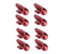 CHICIRIS Deer Whistles for Vehicles, Wind Activated Ultrasonic Wildlife Warning Device for Car, Truck, Motorcycle, Avoids Collisions, with Adhesive Tape (Red)