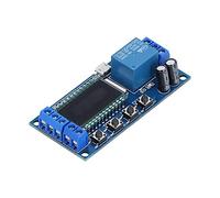CHICIRIS Delay Relay Module with LCD Display, Versatile Timing | Configurable cycles, 5A control, button stop function, seven modes available
