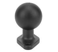 CHICIRIS Diamond Ball Base Fit for RAM MOUNT Aluminum Alloy Rubber 1.5 Inch Ball Mount with Diamond Plate