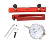 CHICIRIS Digital Table Saw, Aluminum Alloy Dial Indicator with Spring Loaded Plunger and Leveling Nut, for Woodworking Machinery Alignment and Calibration