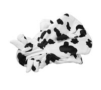 CHICIRIS Dog Winter Jacket Cozy Comfortable Cow Design for Small Medium Breeds Soft Plush Polyester 1 Unit (M)