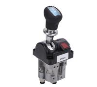 CHICIRIS Dump Truck Control Valve, 3 Working Position Proportional Control Valve with 3 Quick Connection Air Fittings for Hydraulic System of Dump Trucks and Mining Trucks
