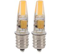 CHICIRIS E12 LED Energy Saving Candelabra Light Bulb, Easy to Install Power Saving Replacement Bulb for Home Office, 2pcs 2W 12V Warm Light
