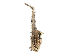 CHICIRIS Eb Alto Saxophone Brass Instrument Kit with Clear Sound Quality Durable Construction for Students Beginners Professionals