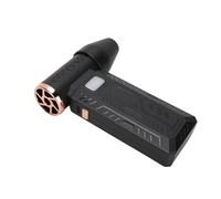 CHICIRIS Electric Air Duster, Rechargeable Portable Blower with LED Light and USB Charging for Outdoor Camping, Travel and Home Cleaning (Black)