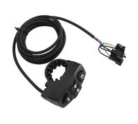 CHICIRIS Electric Bike Switch, 3 in 1 Electric Bike Switch, Multifunctional Headlight Horn Turn Signal Control with Accurate Buttons for Most Bikes and Scooters