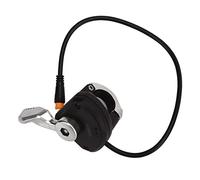CHICIRIS Electric Bike Thumb Throttle, Quick Install Left Hand Accelerator with Plug, for Most Electric Bikes Scooters Mountain Bikes