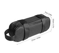 CHICIRIS Electric Bikes Controller Bag, Polyester Frame Mounted Pack with Adjustable Straps, Cable Port for Electric Bikes Scooters, Convenient to Store Controller On Your , Premium