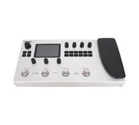 CHICIRIS Electric Guitar Effects Processor, 120 Amp Types Drum Machine Loop Interface, Stereo, USB, Re Amp, Expression Pedal, Built in Battery, 44.1KHz/24bit, XLR Output