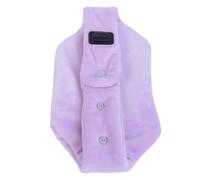 CHICIRIS Electric Heating Neck, Portable Adjustable 3 Buttons Versatile Pad for Heating The USB Neck Automatic Switching Off Heat to Travel (Purple)