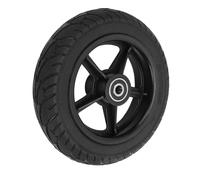 CHICIRIS Electric Scooter Solid Tire Replacement, Durable Rubber Plastic Steel Wheel with Superior Shock Absorption and Puncture Resistant Design, for Enhanced Traction on Various Terrains
