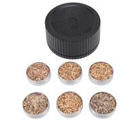 CHICIRIS Electric Whiskey Smoker Kit, Rechargeable Cocktail Smoker with 6 Wood Chips and Built in Lighter, No Butane Needed for Bourbon, Cocktails, Food, Gifts for Men, Dad, Husband