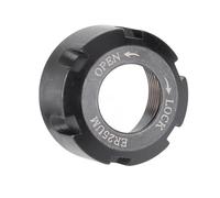 CHICIRIS ER25UM Strong Clamping Metal Collet Nut for Lathe Chuck Holder, Very Wear-Resistant and Durable for Tool Handle and Rod (M32*1.5#01)