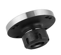 CHICIRIS ER32 Collet Chuck, 80mm 100mm Diameter Carbon Steel CNC Lathe Milling Tool, with High Strength and Hardness, for Milling Machine (ER32-100mm)