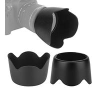 CHICIRIS ET-60II Lens Hood Black Plastic for 75-300mmf 4-5.6III USM/EF S 55-250mm IS Lens, Protect From Scratches and Ambient Interference Light (ET-60II)