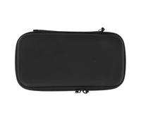 CHICIRIS EVA USB Flash Drive Case 20 Slots Protective Double Zipper Holder for Jump Drives and Storage Cards Black Color