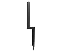 CHICIRIS Fence Post Repair Kit, Carbon Steel Anchor with Offset Design for Wooden Fence Stabilization, User-Friendly Installation, Structural Reinforcement System, Concrete Foundation