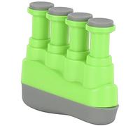 CHICIRIS Finger Strengthener, Ergonomic Silicone Hand Grip Exerciser for Guitar Bass Piano Ukulele Violin, with 5 Pounds for Finger Strength Training (Green)