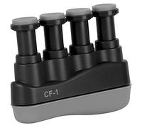 CHICIRIS Finger Strengthener, Ergonomic Silicone Hand Grip Exerciser for Guitar Bass Piano Ukulele Violin, with 5 Pounds for Finger Strength Training (Black)