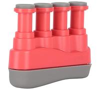 CHICIRIS Finger Strengthener, Ergonomic Silicone Hand Grip Exerciser for Guitar Bass Piano Ukulele Violin, with 5 Pounds for Finger Strength Training (Pink)