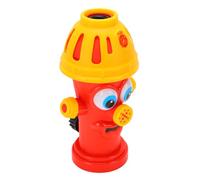 CHICIRIS Fire Hydrant Sprinkler Toy, Rotating Valve Switch with Multi Hole Spray Head for Outdoor Water Play, Kids Batting Game and Hand Eye Coordination