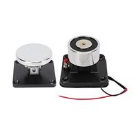 CHICIRIS Fire Protection Electromagnetic Door Holder, Wall Mounted Smoke Proof Normally Open Fire Door Holder with Manual Closing Release Button, for Emergency Escape and Hydraulic