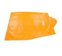 CHICIRIS Fireproof Cloak, Double Sided Silicon Hooded Cape with Luminous Strips for Fire Escape in Hotel Office Factory