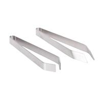 CHICIRIS Fish Bone Tweezers, Stainless Steel Flat and Slant Tweezers Pliers for Removing Fish Bones and Poultry Feathers in Kitchen