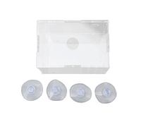 CHICIRIS Fish Breeder Box High Transparency Acrylic Isolation Incubator for Baby Fish and Shrimp 1 Unit (9 * 6 * 7CM)