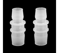 CHICIRIS Fish Tank Adapter Connector Safe Practical for Connecting Different Diameter Hoses Made of Affordable Plastic 5 Pcs in 8mm/16mm 8mm/12mm (16mm/20mm interchangeable, 2 pieces per pack)