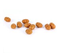 CHICIRIS Fishing Bait Soft Floating Tiger Nut Carp Baits Plastic Pop Up Pellets 1.1 X .8 Cm for Lake River Reservoir Pond Beach Carp Fishing Anglers (10PCS)