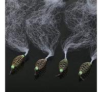CHICIRIS Fishing Net with Luminous Block, Multi-Layer Plating Bait Cage, Premium Raw Silk, for Fishing Lovers (12th eye)