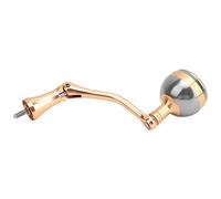 CHICIRIS Fishing Reel Handle Aluminum Alloy Screw In Replacement Handle Medium Large Reel Grip for Spinning Conversion for Freshwater Saltwater Anglers (M)