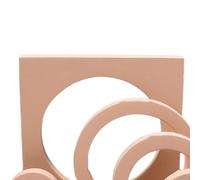 CHICIRIS Foam Geometry Blocks Props for Eye-catching Flat Lay Photos of Jewelry and Cosmetics, Ideal for Online Sellers (Skin Color Round Combination)