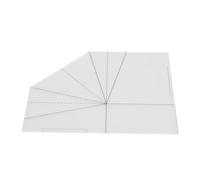CHICIRIS Foldable Food Basket Sew Template, Acrylic Material (12in)