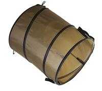 CHICIRIS Foldable Trash Can, Portable Collapsible Waste Bag with Spiral Steel Circle for Outdoor Garden Picnic Camping, Oxford Cloth Durable Storage (D34 Small S) (D34 Small S)